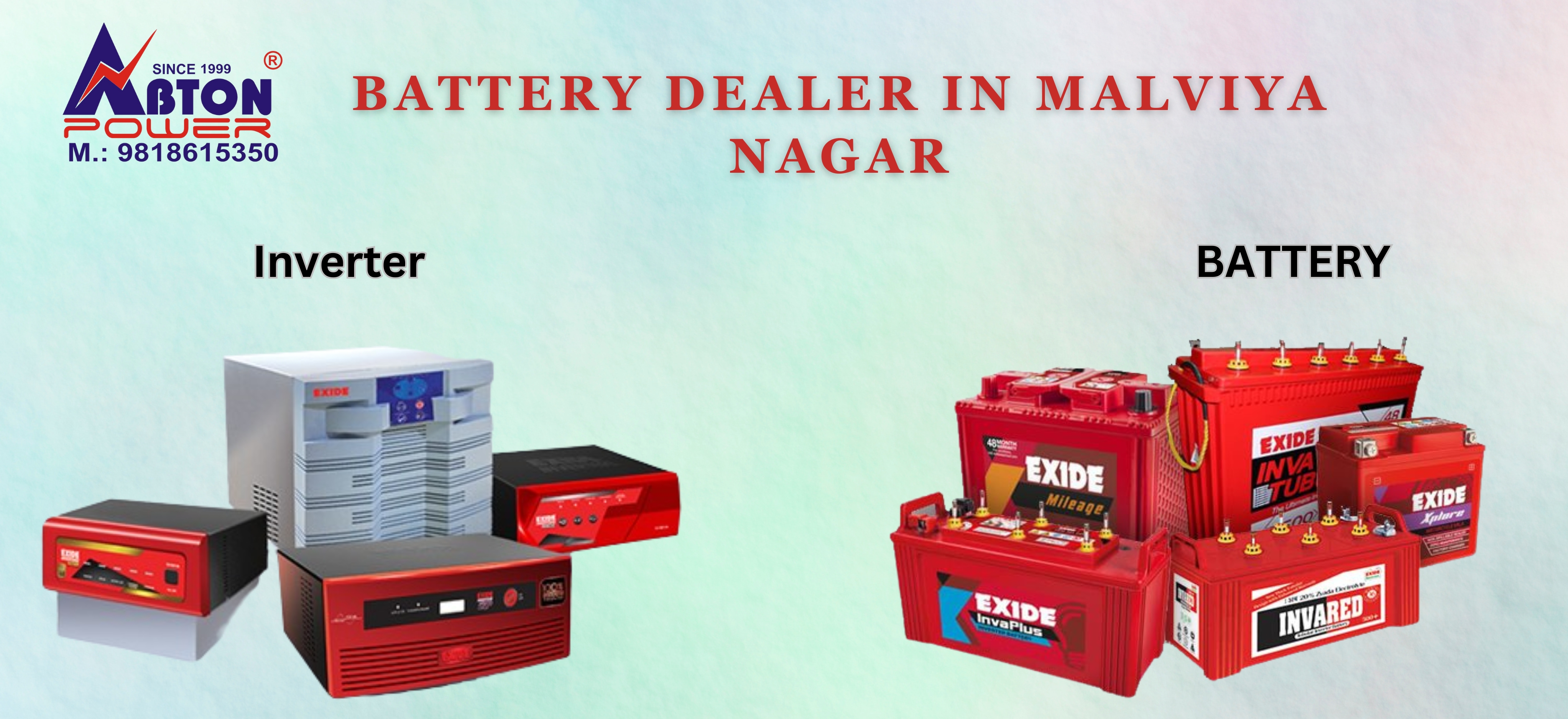 Best Battery Dealer In Malviya Nagar